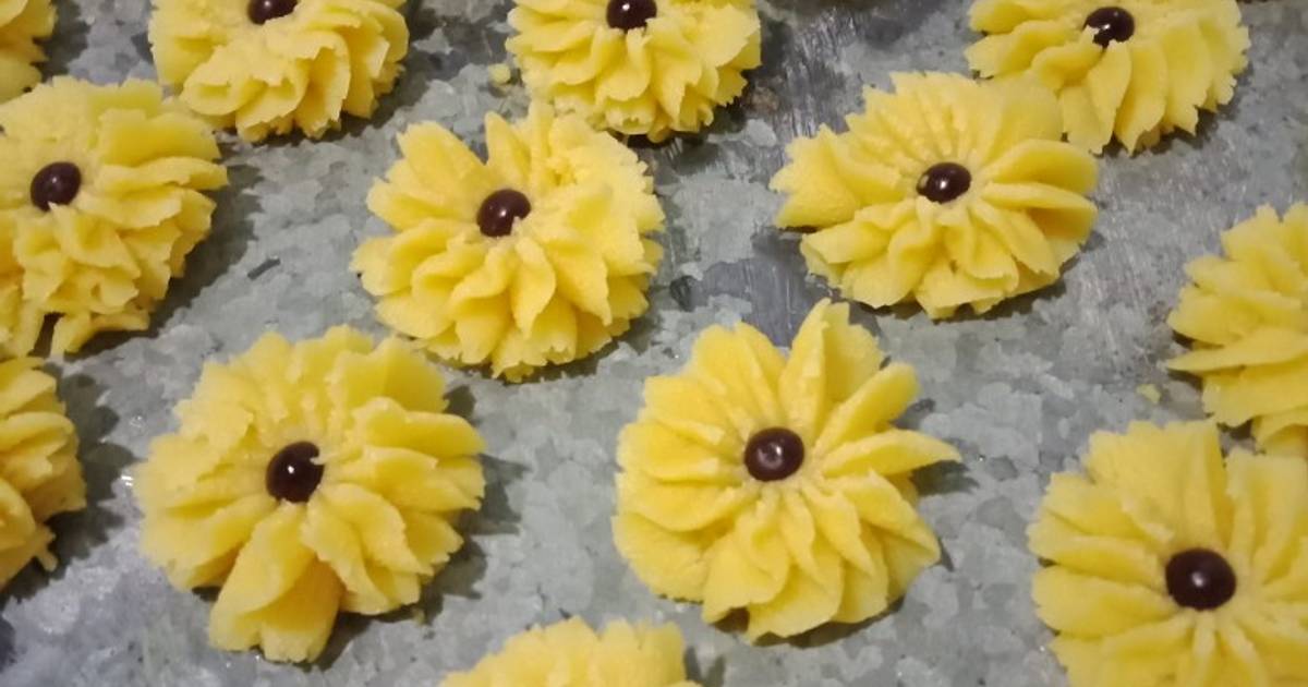 40 resep kue  semprit  dahlia  enak dan sederhana Cookpad