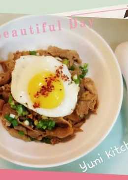 Beef Bowl(Gyudon) Ala Yoshinoya