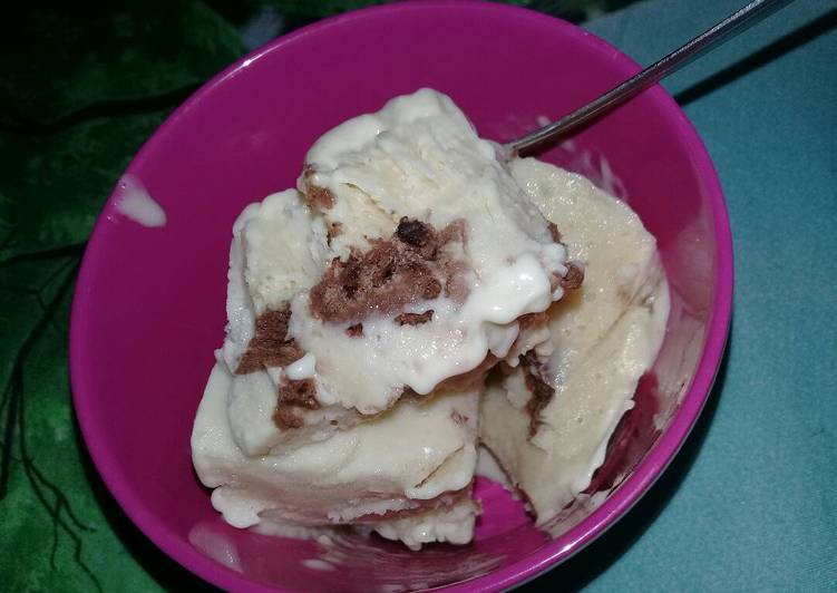 resep masakan Es Krim lembut home made