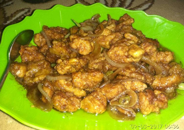 Resep Ayam tepung saos teriyaki Oleh Yuliya Susanti