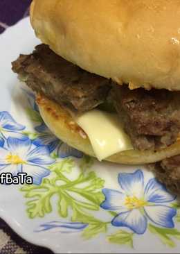 Daging hamburger enak