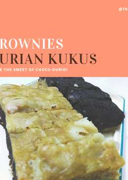 Brownies Durian Kukus