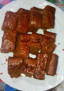 Steamed Carrot Cake With Chocolate n Palm Sugar(No Egg No Oven)