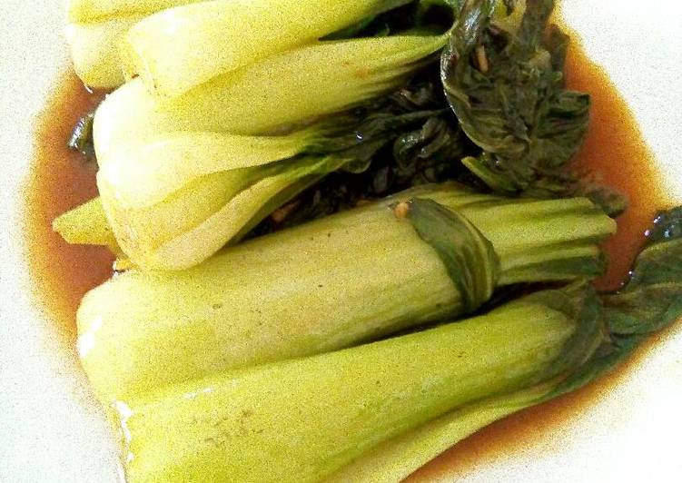 resep Pak choy kukus