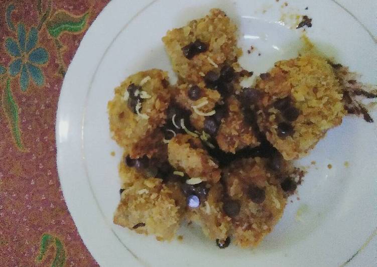 resep Nugget Pisang (Choco napis chips)
