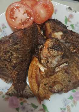 Ikan Bawal Goreng Kering