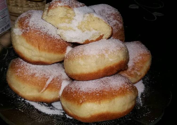 gambar untuk resep Roti Donat Mungil gula