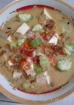 Oyong tahu putih