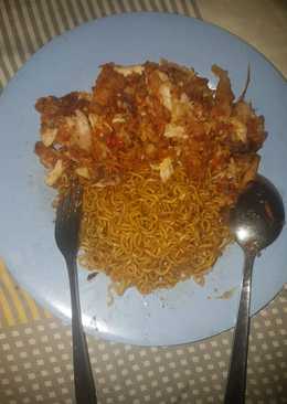 Ayam Geprek Mie Goreng