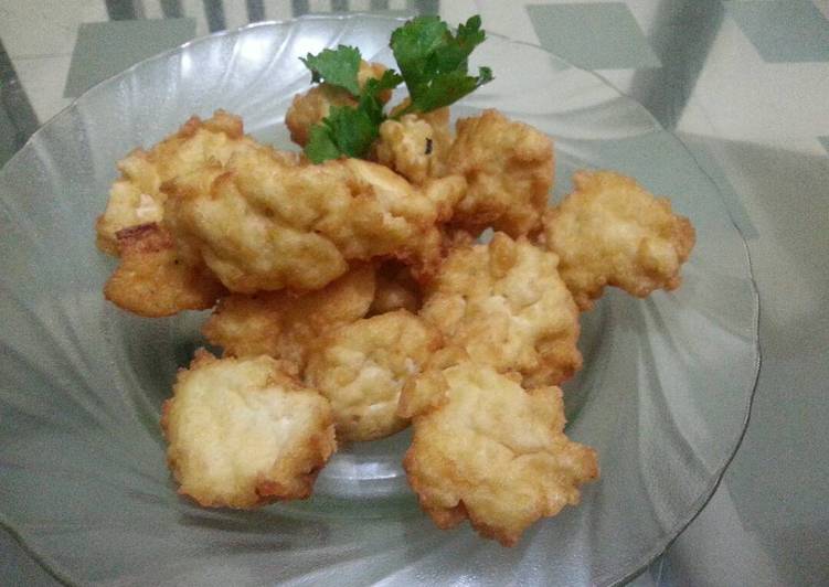 cara membuat Tahu goreng simple.