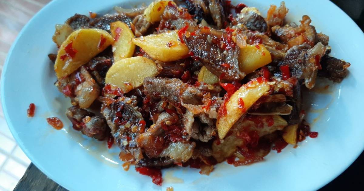 958 resep dendeng balado enak dan sederhana - Cookpad