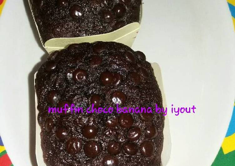 resep masakan Muffin pisang ekonomis no mixer