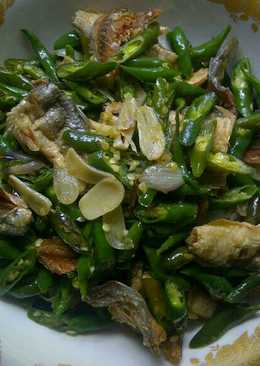 Ikan Asin Cabe Ijo