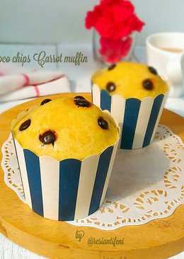 Chococips carrot muffin