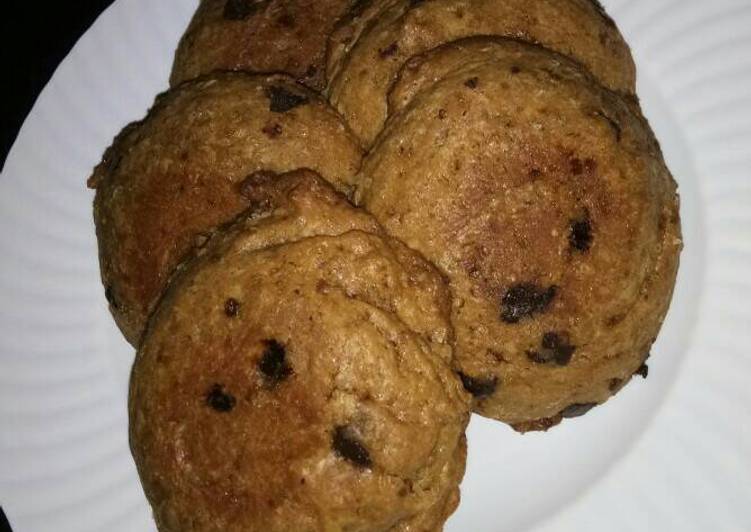 resep lengkap untuk Chewy chocolate cookies