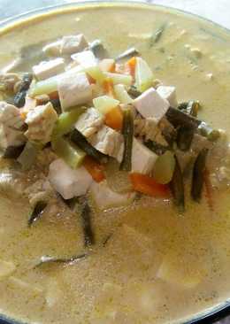 Sayur santan mandi ayam