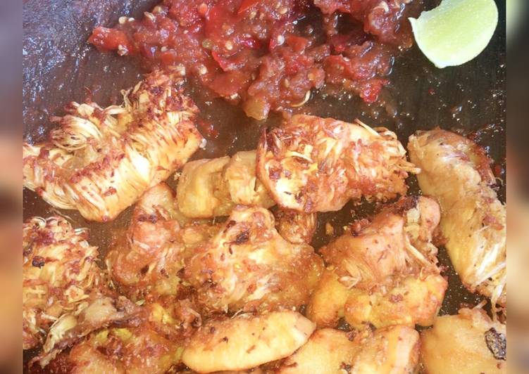 resep masakan Mandai goreng sambal mentah