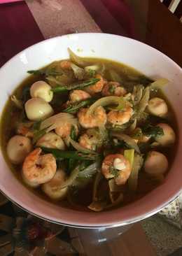 Tumis Udang Telur Puyuh Sambal Ijo