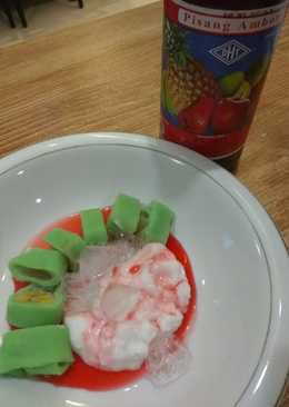 Es Pisang Ijo Super Kilat