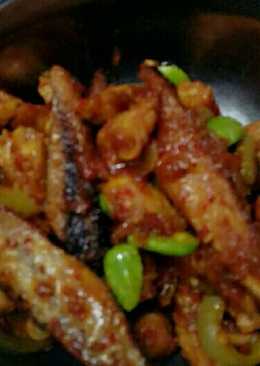 Sambal goreng cuek tongkol pete