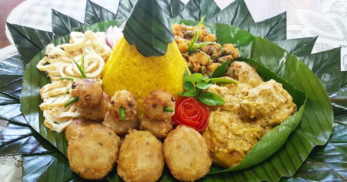 Cara menghias tumpeng - 23 resep - Cookpad