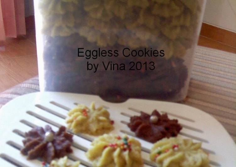 gambar untuk resep makanan Cookies Coklat dan Greentea tanpa Telur