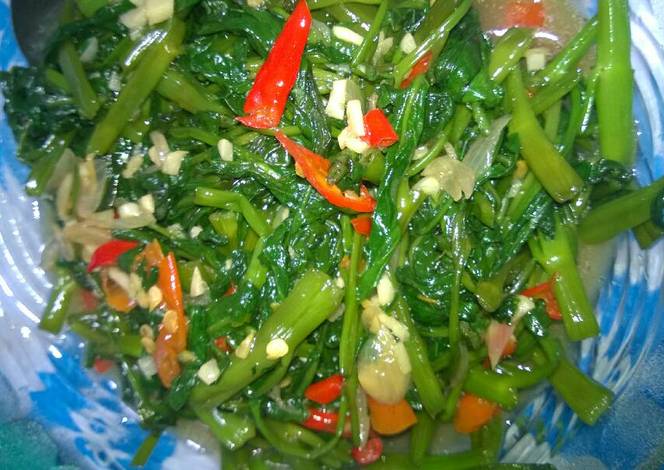  Resep Cah Kangkung Saus Tiram oleh Ariyani P Cookpad