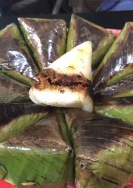 Lemper Bakar isi serundeng & hebi