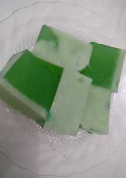 Agar - agar swallow rumput laut + santan bubuk