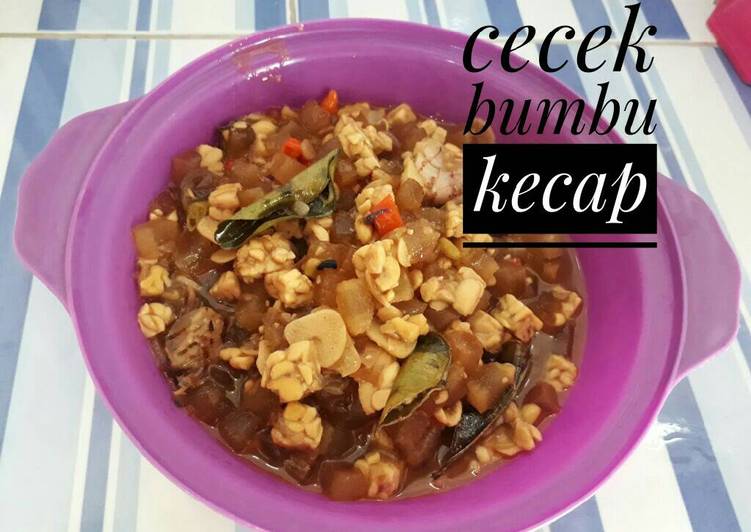  Resep Cecek bumbu Kecap Non MSG oleh Tantri Cahyani Cookpad