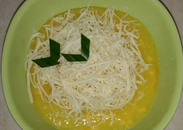 cara membuat Bubur Jagung