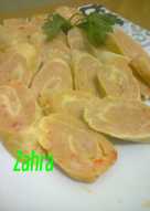 Rollade udang dan ayam + step by step