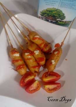 Corn Dogs aka Sosis Balut Tepung