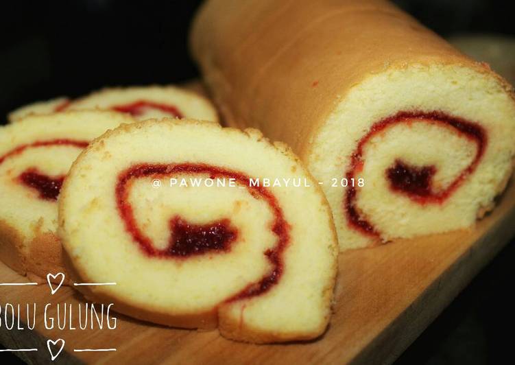 Resep Bolu Gulung Kiriman dari Pawone_mbayul