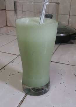 Green tea latte ala starbucks