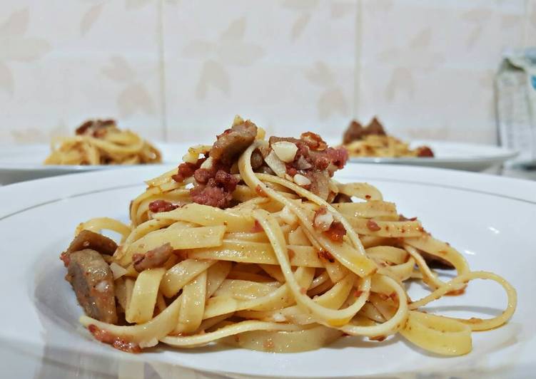 Resep Spaghetti aglio olio By Fannya Indrawati