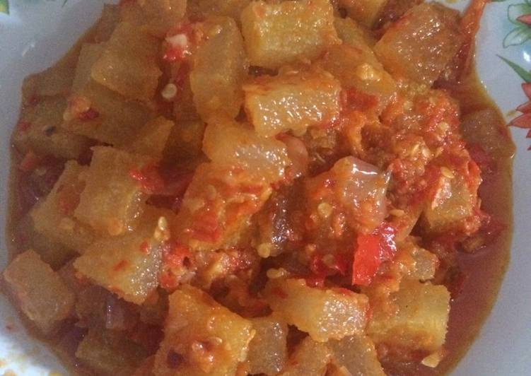 resep lengkap untuk Kikil Pedas