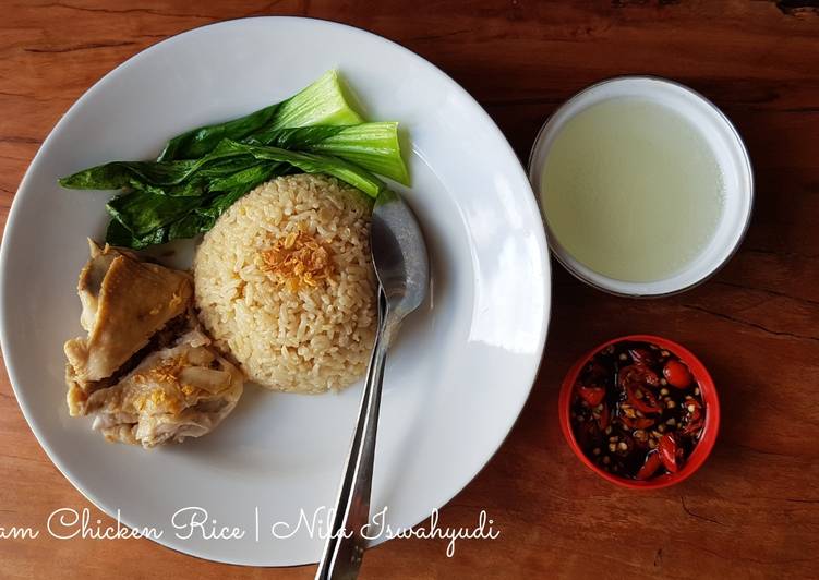 gambar untuk cara membuat Nasi Hainam (Rice Cooker)