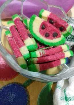 Cookies watermellon #BikinRamadhanBerkesan