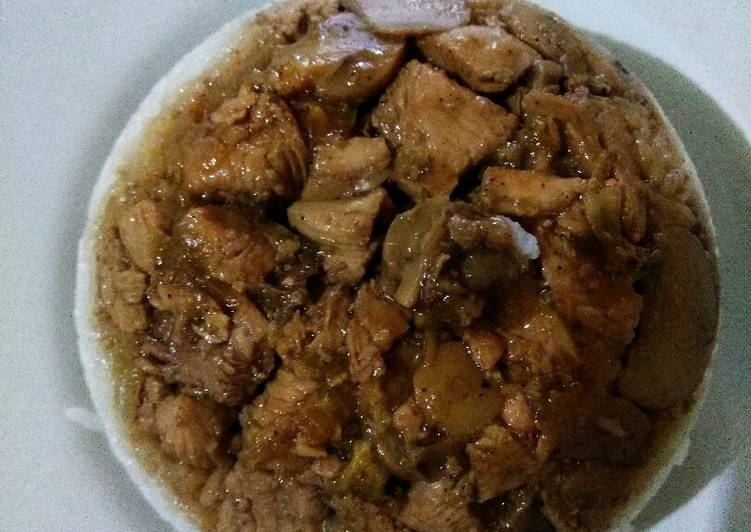 resep masakan Nasi tim ayam jamur
