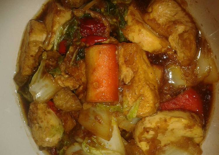 gambar untuk resep makanan tofu stik kepiting saos teriyaki
