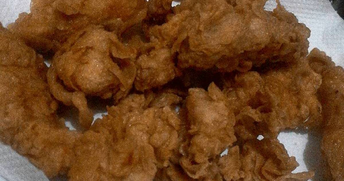 Resep Ayam Goreng Crispy (Chicken Strip) ala Desy Yunus