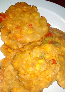 Bakwan jagung ala me dengan irisan cabe rawit merah ð¶ð¶ð¶ð¶ #BantuMantenBaru