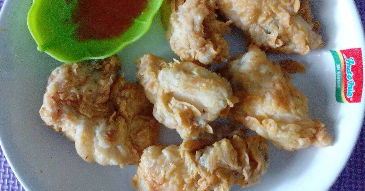 Resep Ayam kentucky alakadarnya ala bunda danis