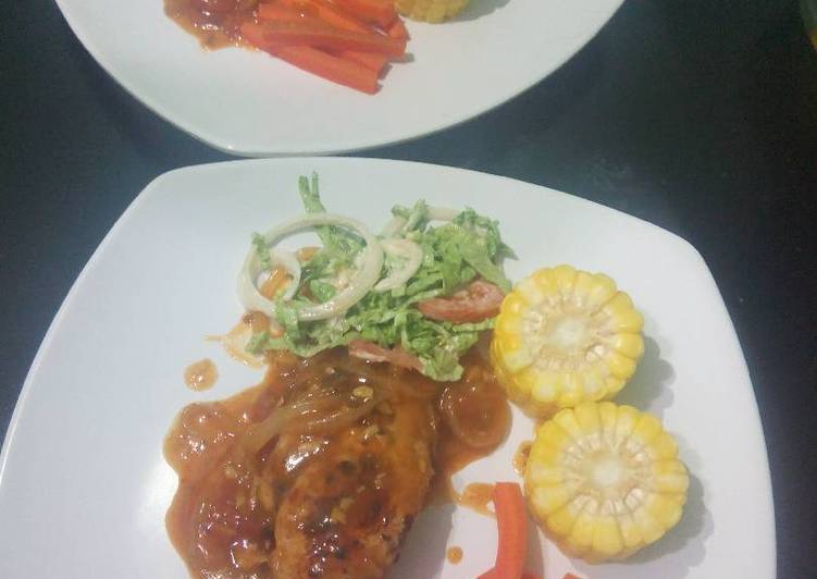 Resep Steak Ayam Blackpepper Oleh Adinda Firdhausya Cookpad