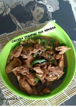 Chicken teriyaki ala hokben