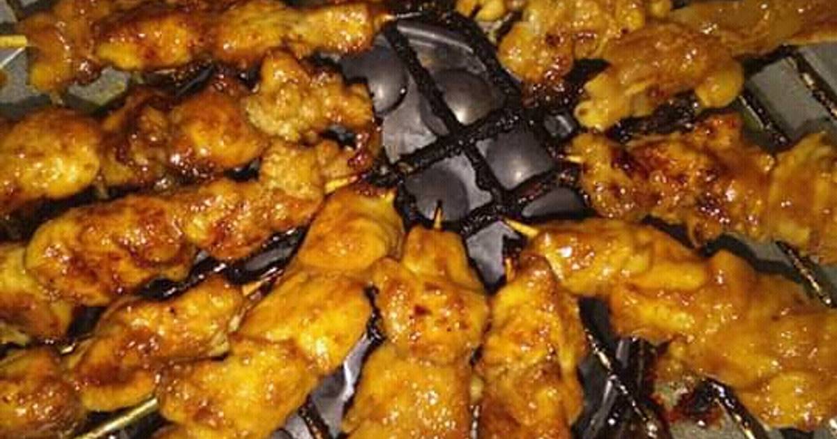 8 resep sate ayam bumbu pecel enak dan sederhana Cookpad