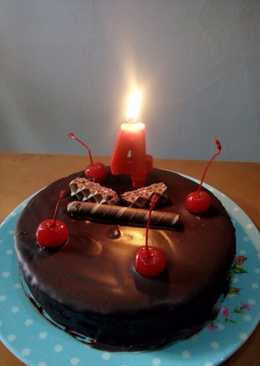 Kue Tart double coklat (kukus)