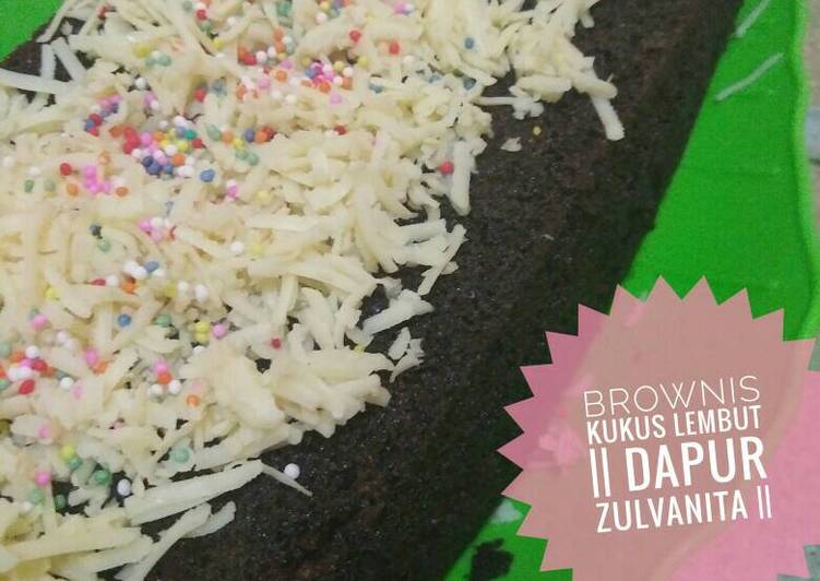 resep Brownis Kukus Lembut