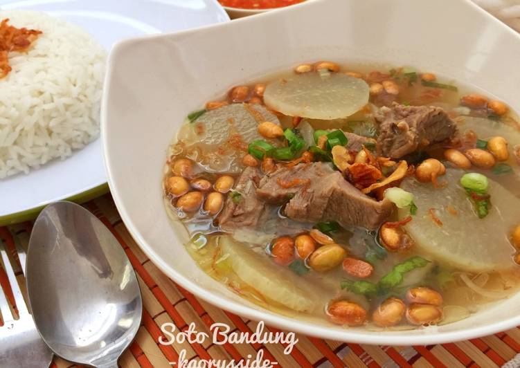 gambar untuk cara membuat Soto Bandung